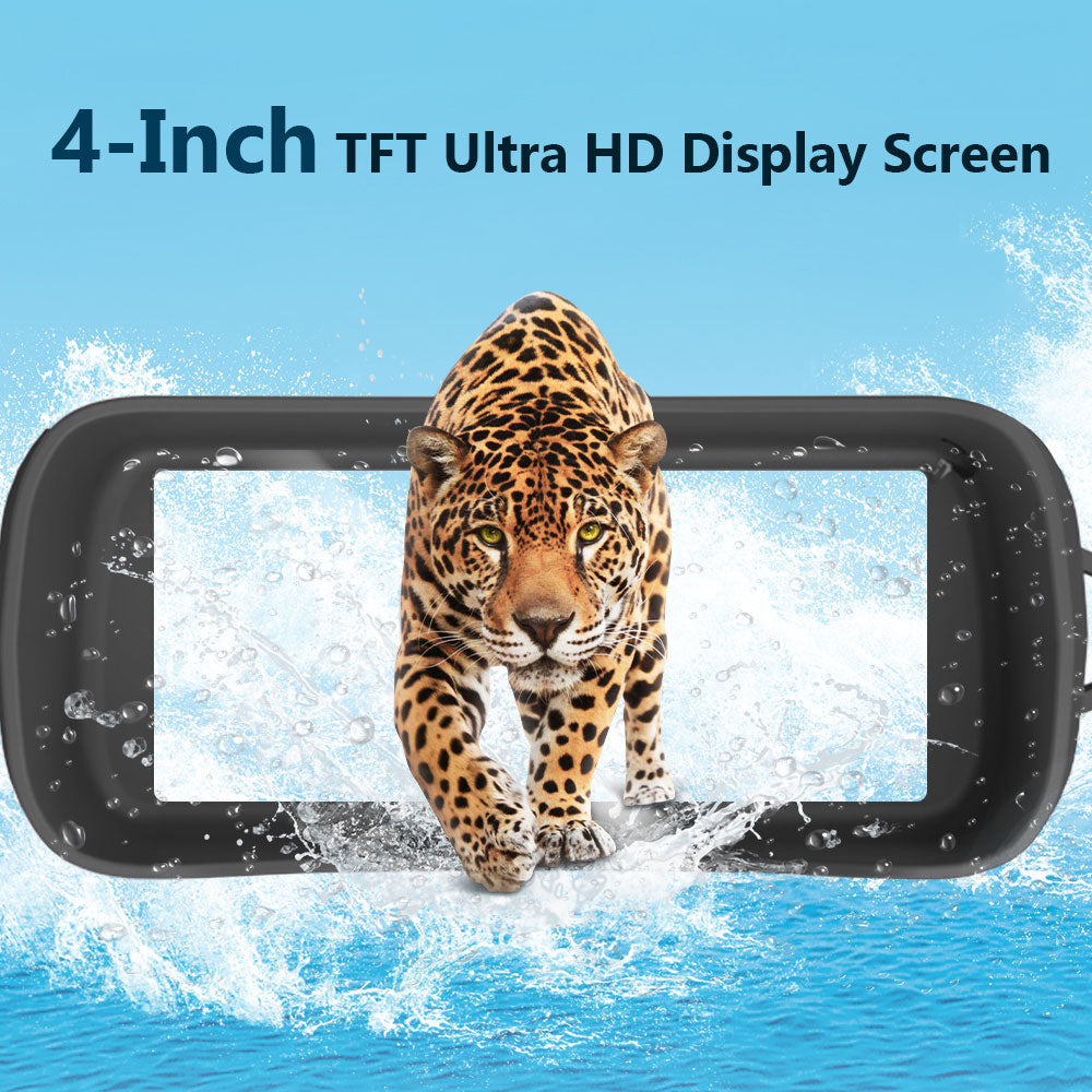 4K Night Vision Goggles– 58MP Photo resolution, 8X Digital Zoom, Rechargeable 5000mAh Battery